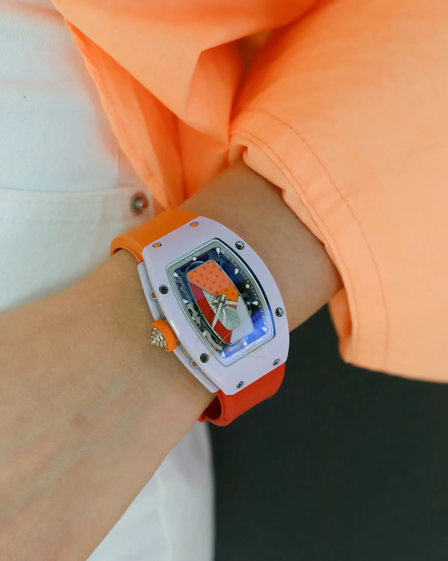 リシャールミル ラバーストラップ ベルト RM07 RUBBER STRAP